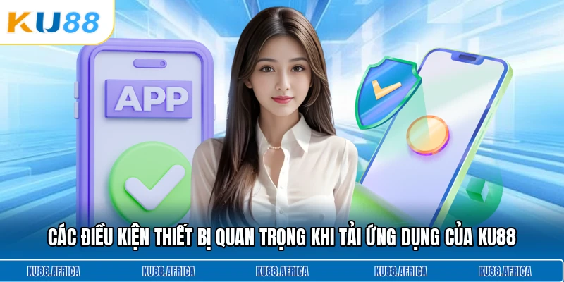 Các điều kiện thiết bị quan trọng khi tải ứng dụng của KU88